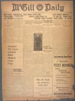 McGill Daily October 2, 1919