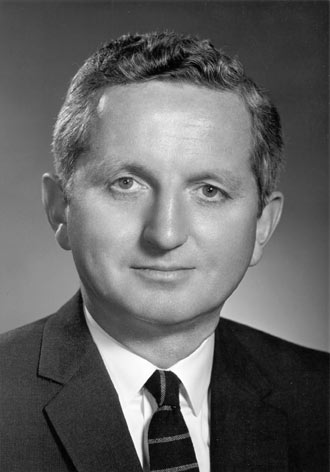 Principal Bell, 1970. Photo Credit: Ted Liontos Photographic Studio. MUA PR023271.