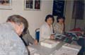 Alice Kudo and Sandra Kawai promoting the book Bittersweet Passage.