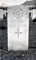 W. J. Allison's marker at Blacon Cemetery, Chester