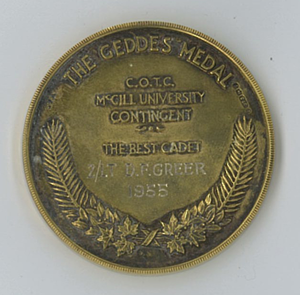 The Geddes Medal