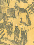 "The Caucasian Chalk Circle" (illustration of the set)
