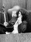 Students usurp chair at Board of Governors' Meeting. (photo 1969). MUA PR000398.