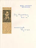 Source: War Records Office, PO Jay, Prisoner in Germany