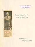 Source: War Records Office, Captain Helen Hague promotion notice.