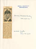 Source: War Records Office, Thomas Roddick Barclay, Distinguished Service Cross.