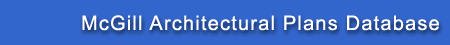 McGill Architecture Plans Database